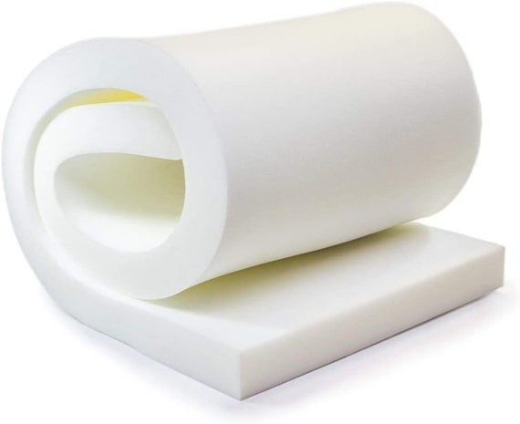 White Upholstery Sheet Foam Padding Cushion | CertiPUR-US Certified | Perfect for Chairs, Sofas, Benches, Sheet, Seats, Furniture Projects