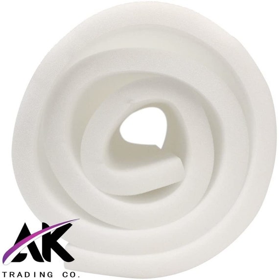 Foamrush Custom Cut Upholstery Foam Cushion Any Density seat Replacement ,  Upholstery Sheet , Foam Padding Made in USA 