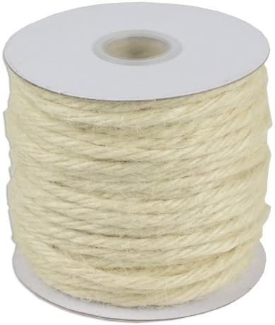 Jute Twine String Rope,3 Ply.2 3mm, 4mm, 6mm & 10mm Thick.natural  Biodegradable Garden Cord,hanging Decoration,wrapping Bundling,neotrims 