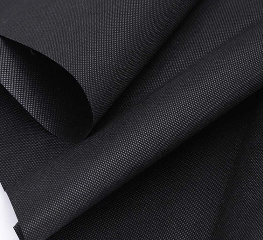 60 Inch X 3 Yard Upholstery Black Cambric Dust Cover Fabric Replacement