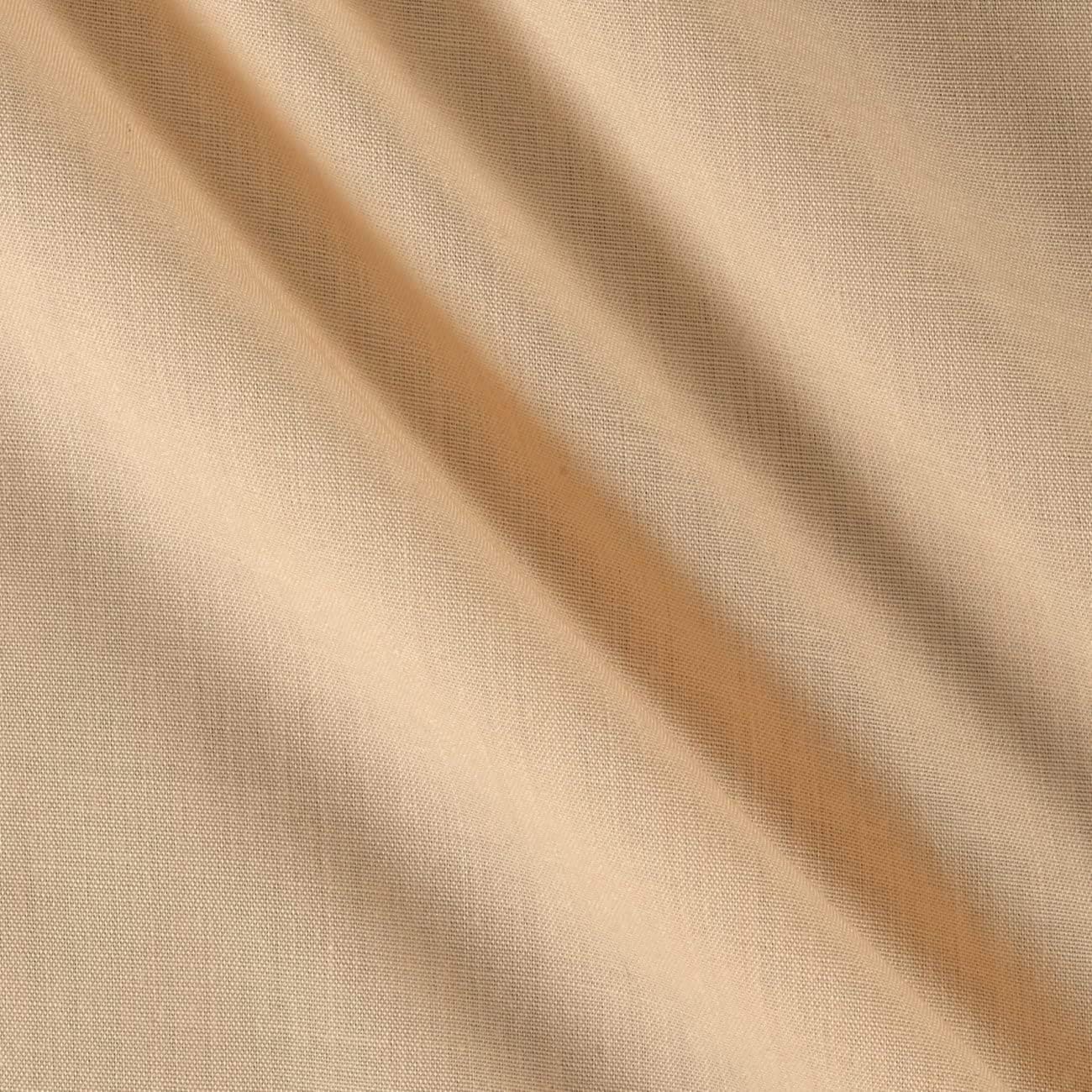 60" Wide Premium Cotton Blend Poly-Cotton Broadcloth Fabric by The Yard - PEACH
