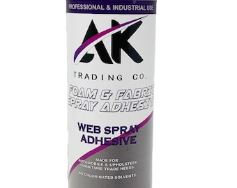 Professional Quality General Multipurpose Adhesive Spray, Perfect for Acoustic Panels, Crafts, Upholstery Foam & Fabrics - 12Oz Can