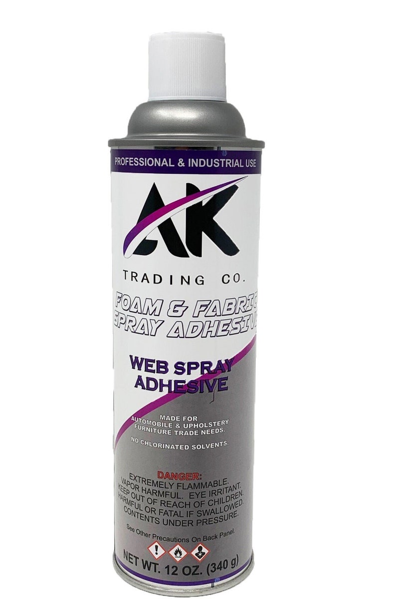 Adhesivo en aerosol multiusos de calidad profesional, perfecto para paneles acústicos, manualidades, espuma para tapicería y telas - Lata de 355 ml (12 oz) imagen 1