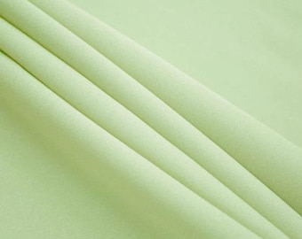 60" Wide | Premium Quality Poly Poplin Fabric by the Yard | 100% Polyester | Sage Green | Apparel, Home Decor, Drapes Craft, DIY Project