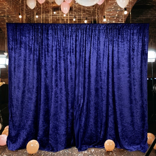 10 Feet Wide Polyester Backdrop Drapes Curtains Panels With - Etsy