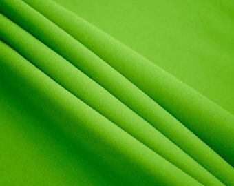 60" Wide Premium Quality Polyester Poplin Solid Fabric By The Yard - Light Green