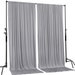 10 Feet Wide Polyester Backdrop Drapes Curtains Panels With Rod Pockets ...