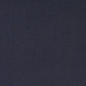 May include: A dark blue fabric with a subtle woven texture.