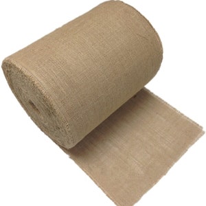 AK-Trading 14&quot; Wide Natural Burlap Roll - 100 Yards - Eco-Friendly Jute Burlap Fabric - 14 Inch