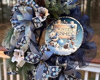 Blue Jay Winter Wishes