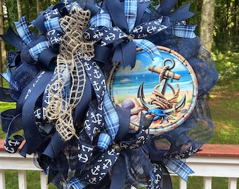 Nautical Anchor Wreath