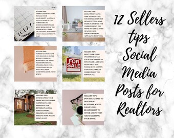 Real Estate Social Media Facebook Posts, Real Estate Sellers Tips, Realtor Social Media, Real Estate Posts, Real Estate Social Media Posts