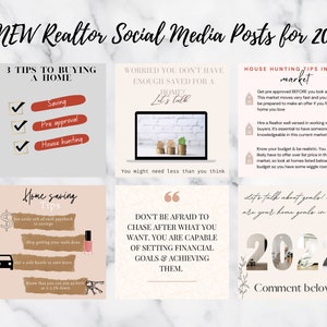 10 NEW Real Estate Social Media Posts for 2022 | Real Estate Marketing | Realtor Marketing | Instagram Posts | Social Media Marketing