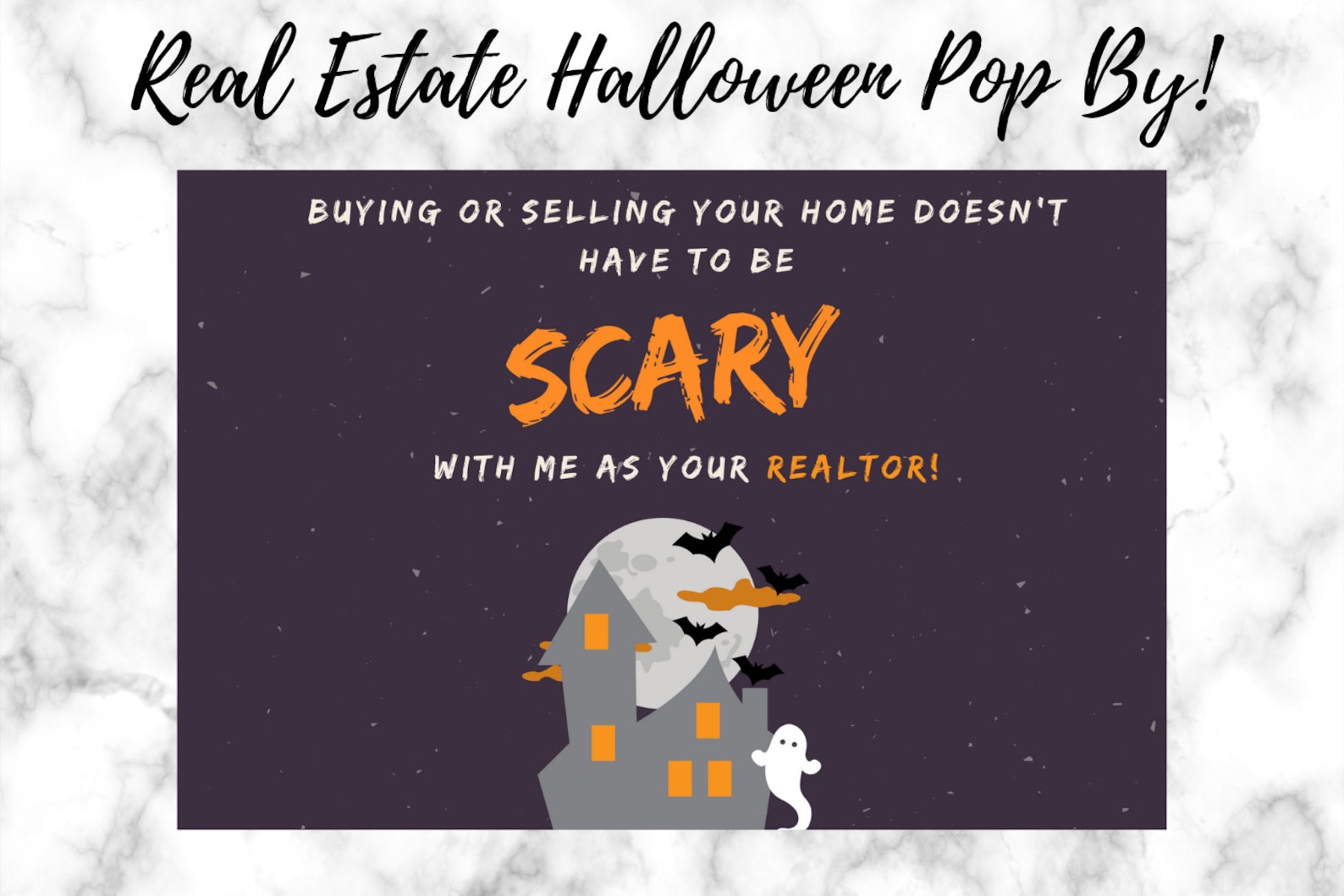Real Estate Halloween Pop by Tag, Real Estate Pop by Tag, Halloween Pop