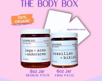 Organic Sugaring Paste Kit | Hair Removal + DIY Course