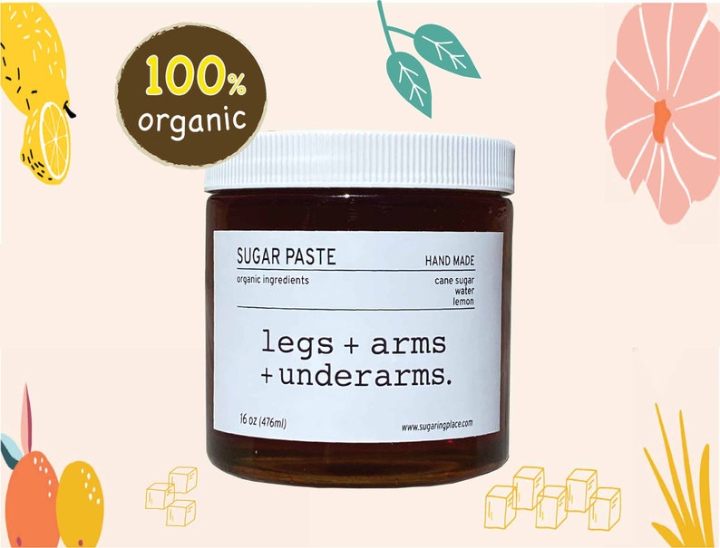 Legs Arms Underarms DIY Sugaring At Home Sugaring Waxing Organic Sugaring Paste FREE DIY Sugaring Course image 1