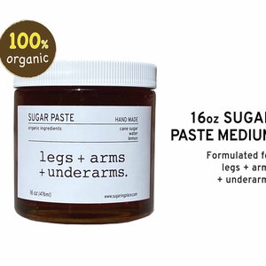 Legs Arms Underarms DIY Sugaring At Home Sugaring Waxing Organic Sugaring Paste FREE DIY Sugaring Course image 3
