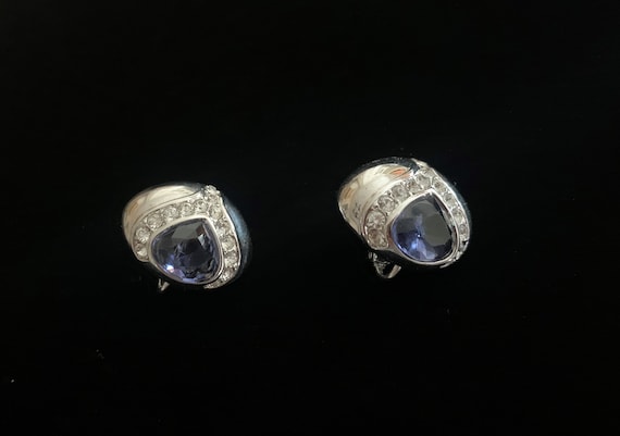 Joan Rivers signed vintage blue sapphire and clea… - image 2