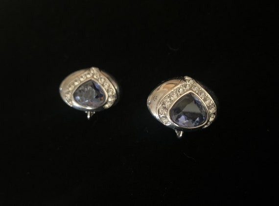 Joan Rivers signed vintage blue sapphire and clea… - image 10