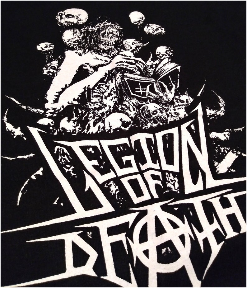 Legion Of Death Gildan T Shirt. Concert, death metal band, underground, underground metal, mosh, rage, Streetwear. image 2