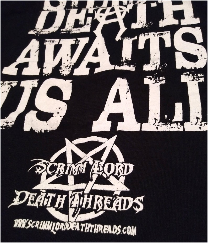 Legion Of Death Gildan T Shirt. Concert, death metal band, underground, underground metal, mosh, rage, Streetwear. image 6
