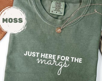 Margs Comfort Colors TShirt, Margarita Lover Fiesta, Alcoholic Drinking Tee, Funny Tequila Happy Hour Gift, Adult Womens Birthday Party Top