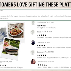 Personalized Baby Face Photo Serving Platter Funny First Father's Day Gift for Grill Lover, Custom Photo Grilling Plate for Dad from Kid Bild 10