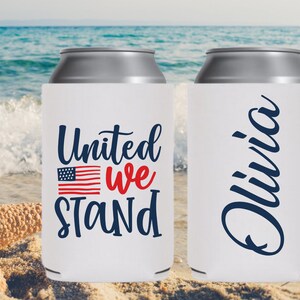cool 4th of july koozies