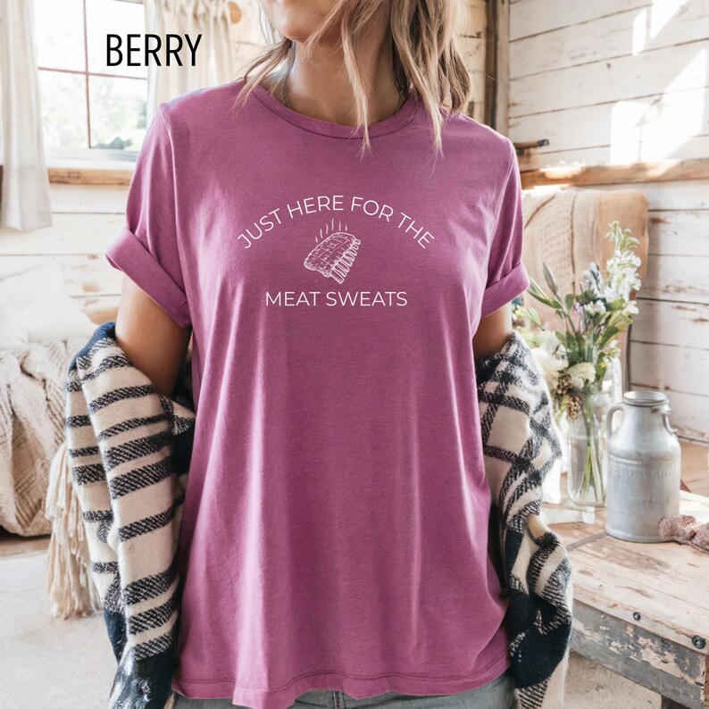 Meat Lover Comfort Colors TShirt, Funny Food Shirt, BBQ Lover Foodie Gag Shirt Exchange, Keto Bacon Steak Shirt, Sarcastic Tailgate Tee Bild 6