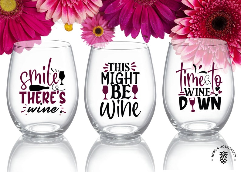 funny wine glasses for girlfriends