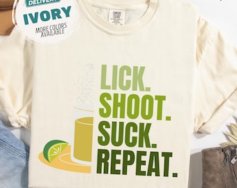 Funny Tequila Lover Shirt, Alcoholic Tequila Shots Comfort Colors Fiesta Tee, Adult Summer Drinking Shirt, Unisex Margs Birthday TShirt