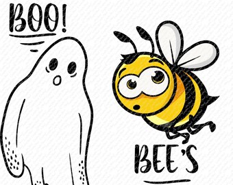 Boo Bee's - Waterslide Decal - Clear - READY TO USE - Water Slide