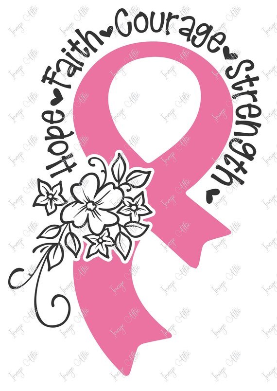 Breast Cancer Awareness Waterslide Decal Clear Yeti Etsy