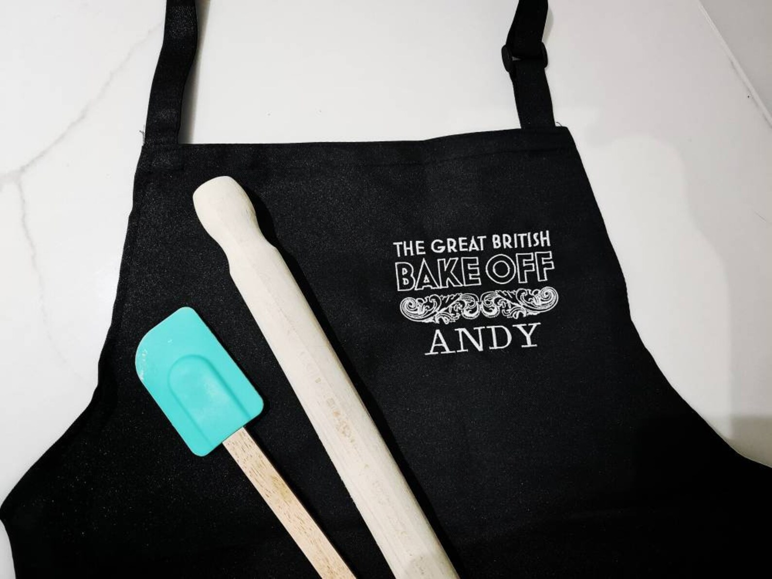 Personalised Embroidered the Great British Bake off Apron Etsy Norway