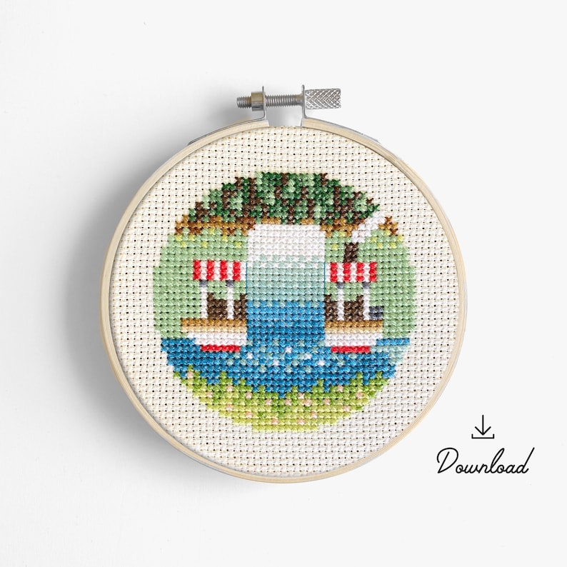 Jungle Cruise Cross Stitch Pattern Etsy