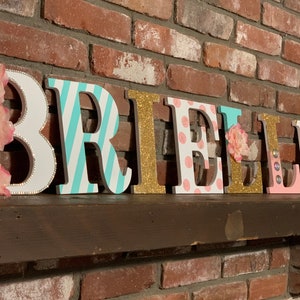 Alphabet Letters | Decorative Letters | Wood Letters | Nursery Letters