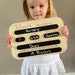 First Day of School Sign - chalkboard - 1st Day of School wooden sign - chalk board - wooden gift- Photo prop 