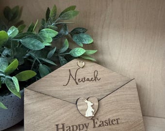 Birthday Money Holder, wooden envelope, Personalised Money Holder, Cash Envelope 16th 18th 21st Birthday, special birthday gift