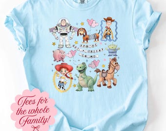 Disney Toy Store Pixar Woody Buzz T-Rex Tee T-Shirt Bodysuit T-5057