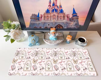 Halloween | Mickey Minnie Ghost | Ghostie | Coquette | Desk Mat | Mouse Pad | Coaster | DM167