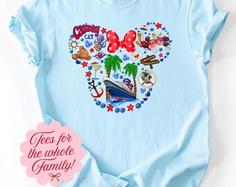 Disney Cruise Line Ship Castaway Cay T-Shirt Bodysuit T-5067