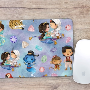Aladdin | Jasmine | Genie | Mousepad