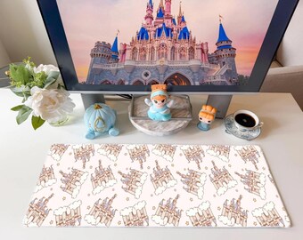 Castle | Ever After in the Clouds | Desk Mat | Mouse Pad | Coaster | DM160