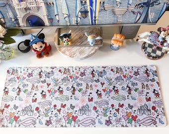 Disney Dooney & Bourke | Mickey Minnie | Balloons | Parks | Desk Mat | Coaster | Castle | Tinkerbell | DM101