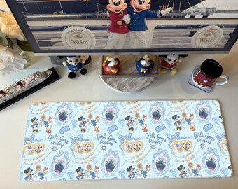 Daisy Duck | Minnie Mouse | Girls Just Wanna Have Fun | Desk Mat | Mouse Pad | Coaster | DM120