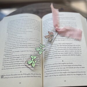 Acrylic Bookmarks, Bookmarks, Book Lover Gift, Bookmark, Aesthetic Bookmarks, Cute Bookmarks, Bookmark for Women, Bookmark with Tassel