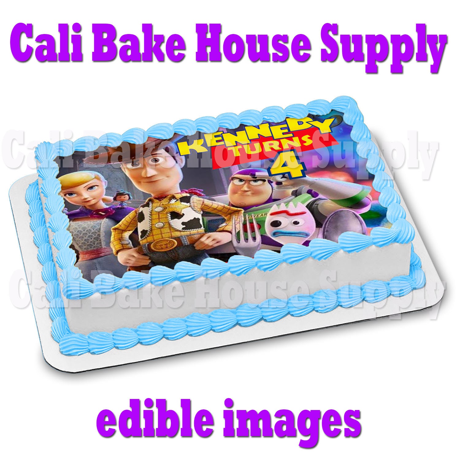 Toy Story Edible Cake Image Frosting Sheet Sugar Sheet Etsy Toy Story Edible Cake Image Frosting Sheet Sugar Sheet Etsy