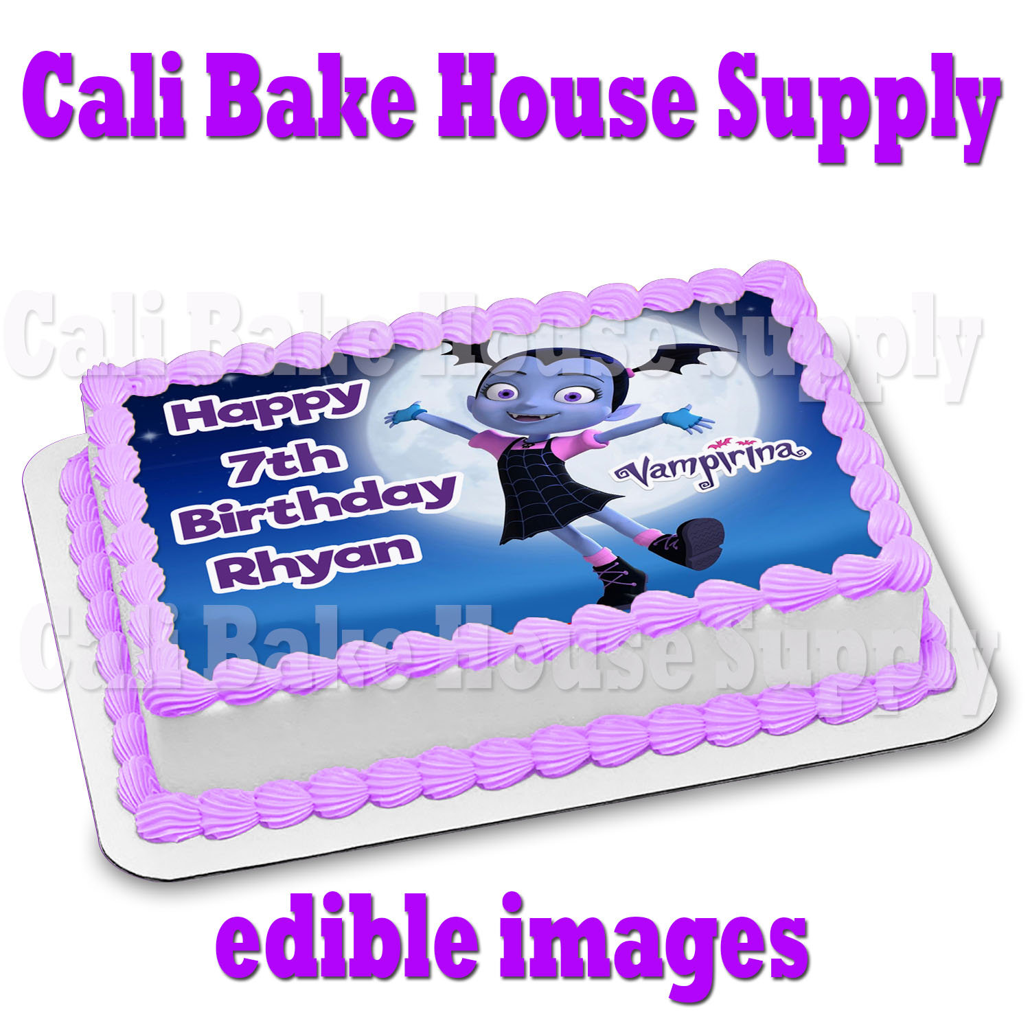 11x17 Custom Edible Icing Frosting sugar sheet Cake topper 12 sheet Cake