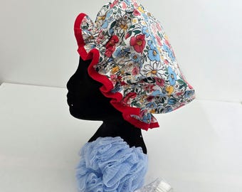 Douchemuts met lentebloemen