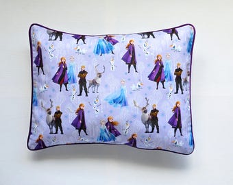 Paars Frozen & Friends-kussen